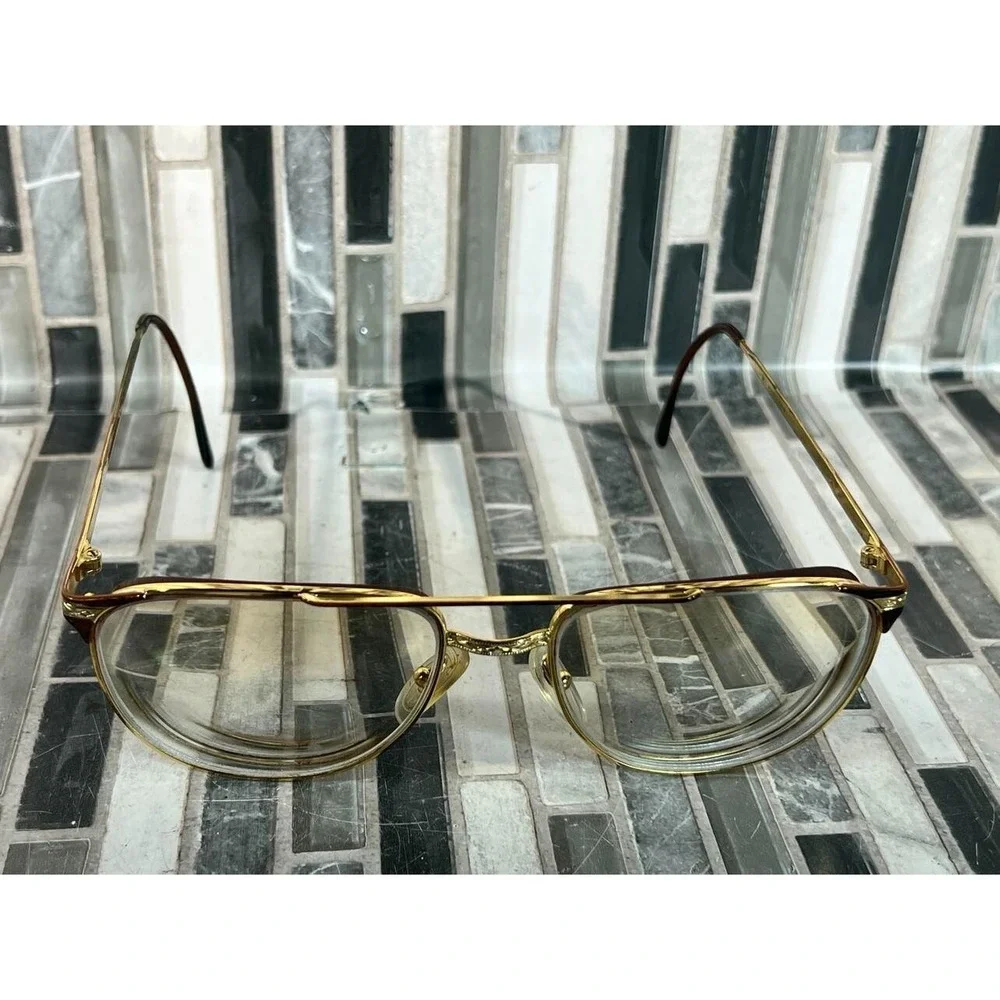 Essence 465 Gold‎ Glasses 155 Frame Made in italy